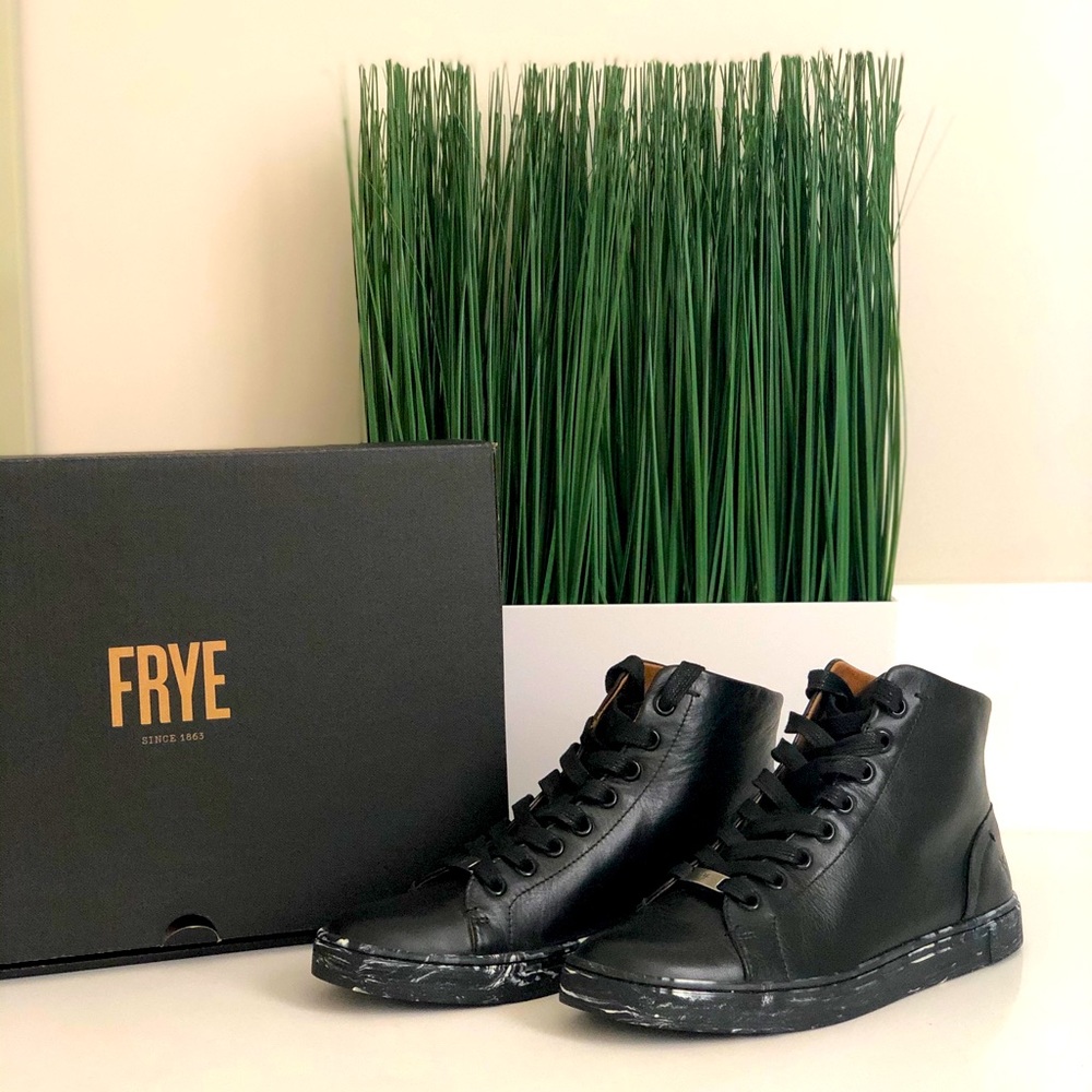 Frye High Top Booties